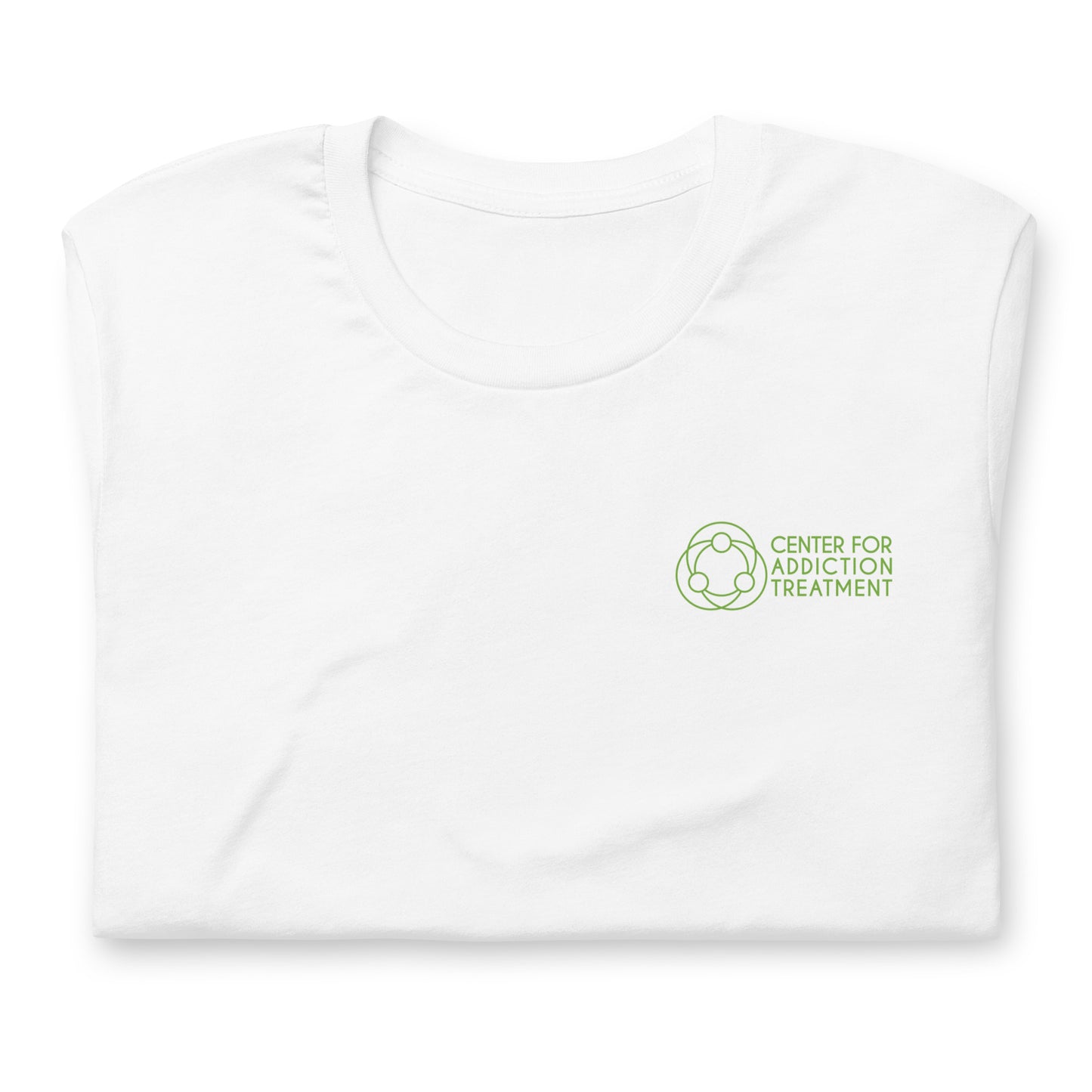 Green Logo Printed Tee