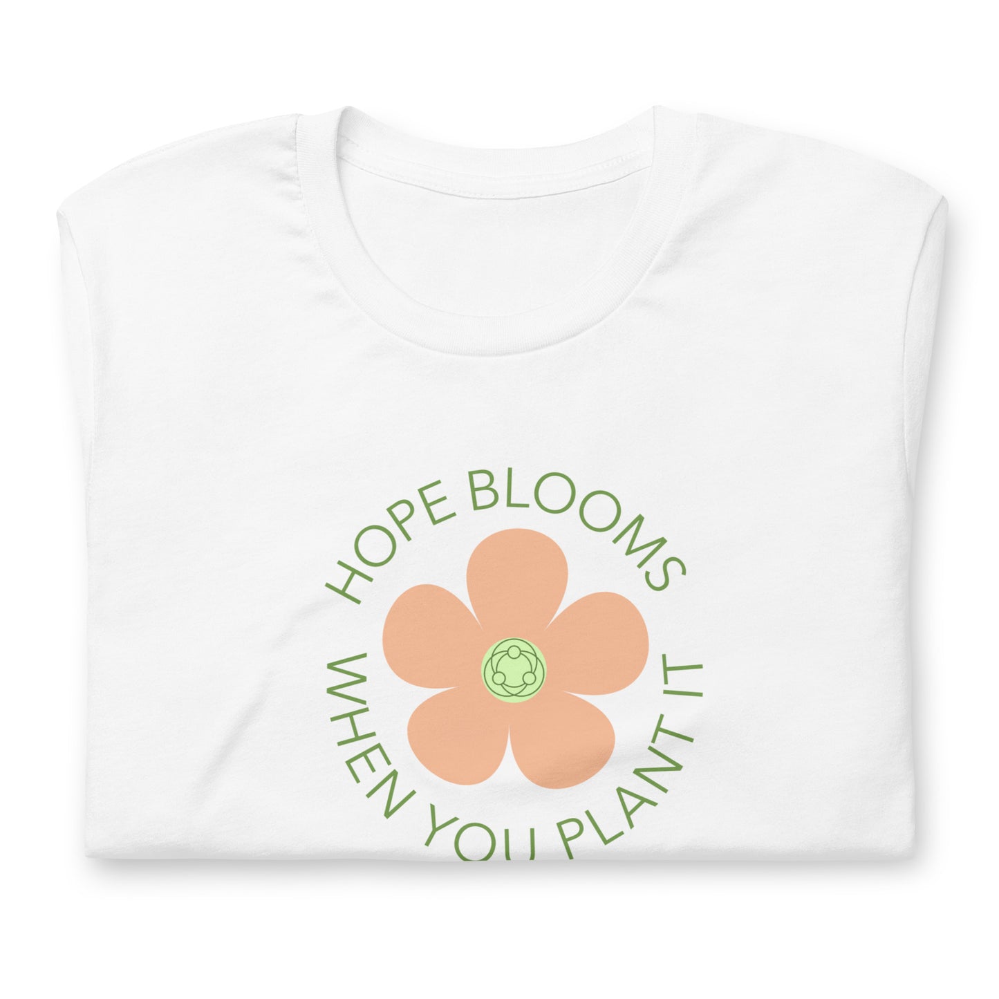 Round Hope Blooms Tee