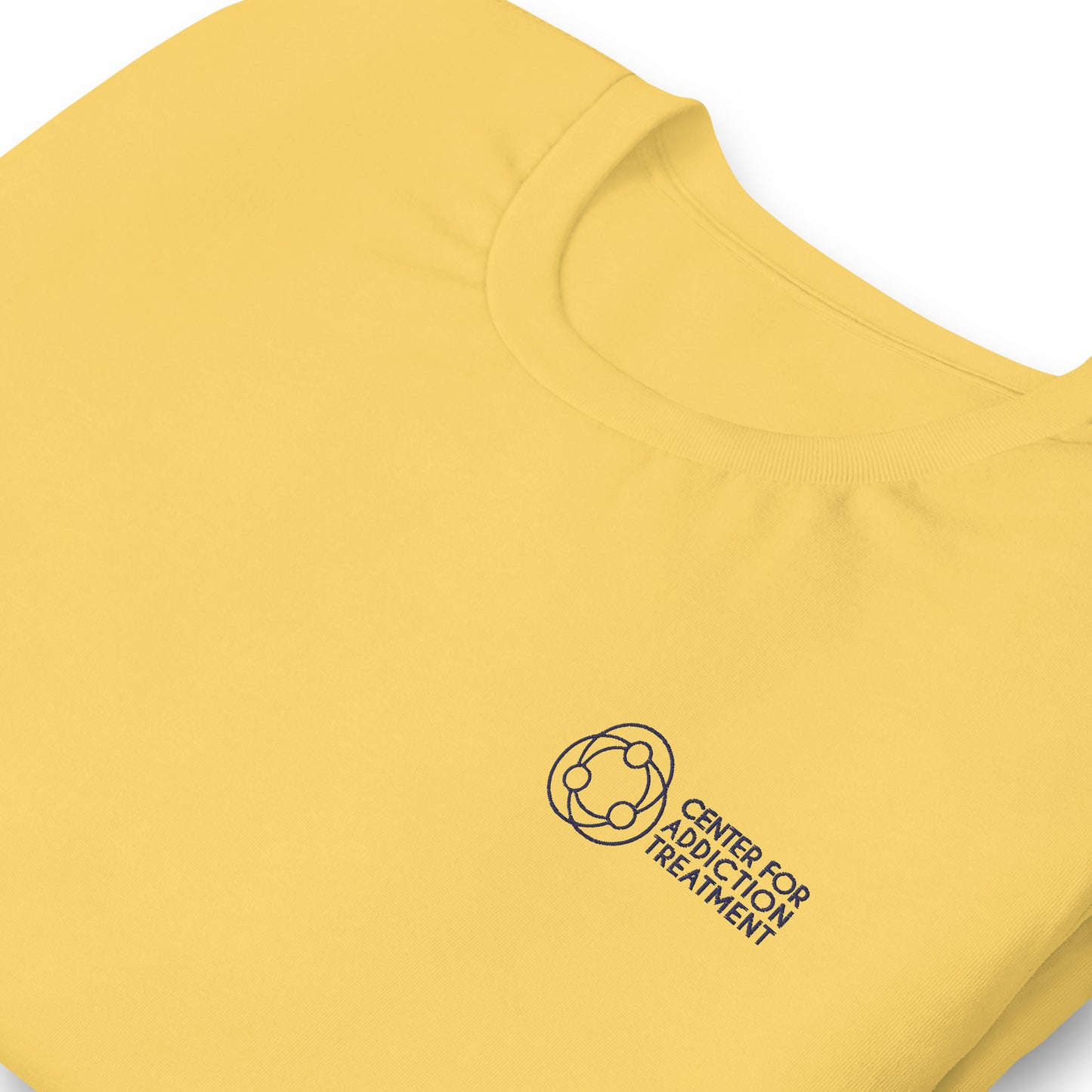Blue Logo Embroidered Tee