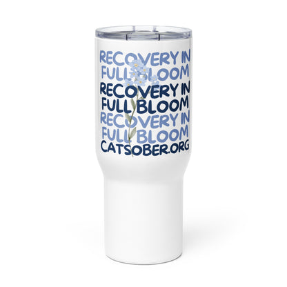 Full Bloom Travel Mug w/Handle