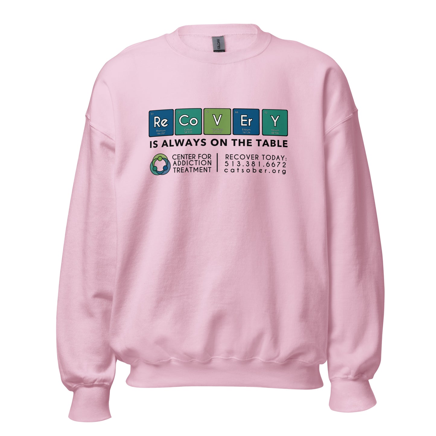 Recovery Table Sweatshirt (Dark Text Version)