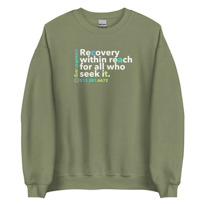 Colorful Recovery Within Reach Sweatshirt