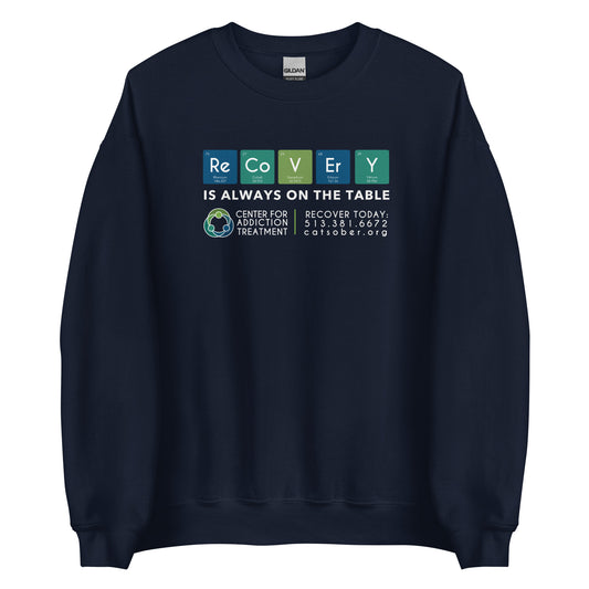 Recovery Table Sweatshirt (Light Text Version)
