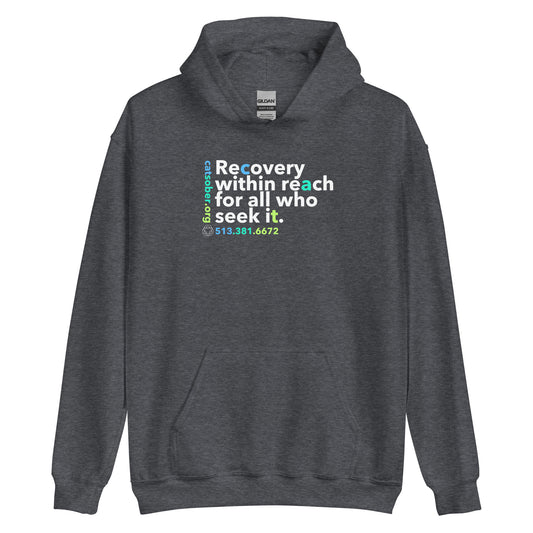Colorful Recovery Within Reach Hoodie