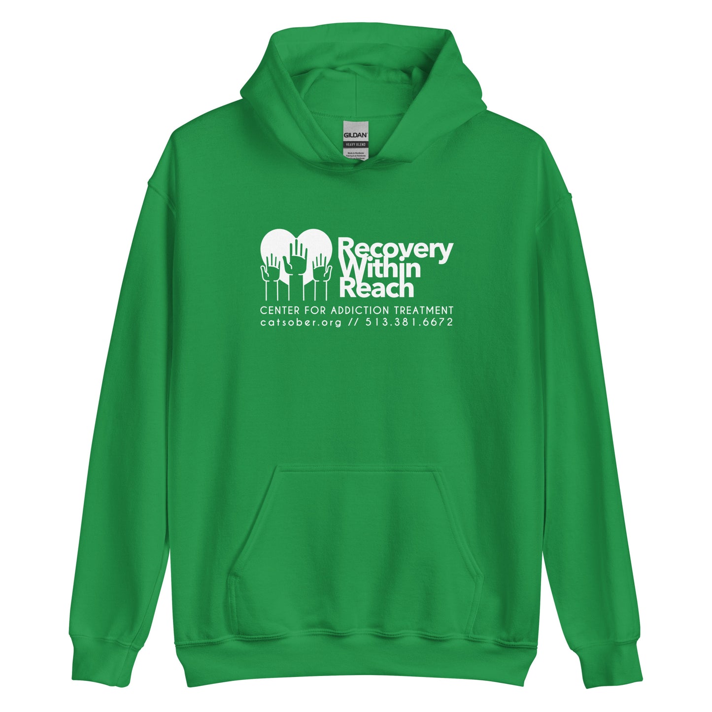 Recovery Within Reach Hoodie (Light Text Version)