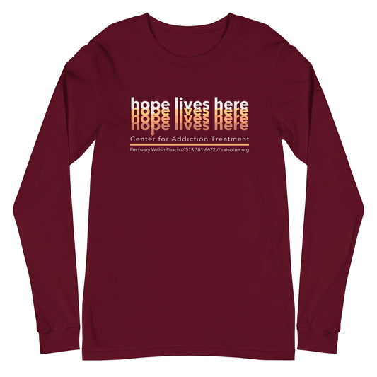 Hope Lives Here Autumn Version Long Sleeve Tee