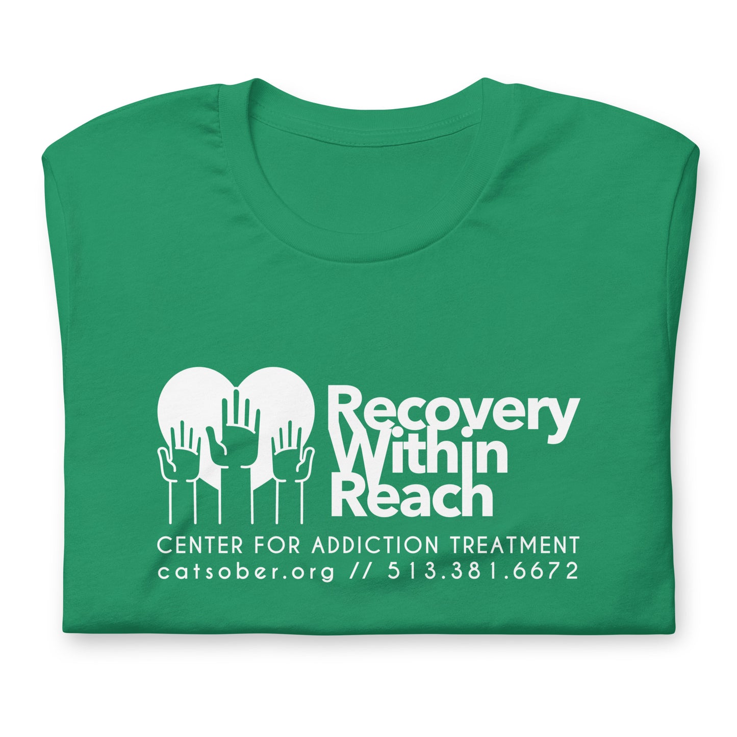 Recovery Within Reach Tee (Light Text Version)